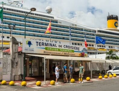 Pointe à Pitre cruise terminal port shuttle taxi